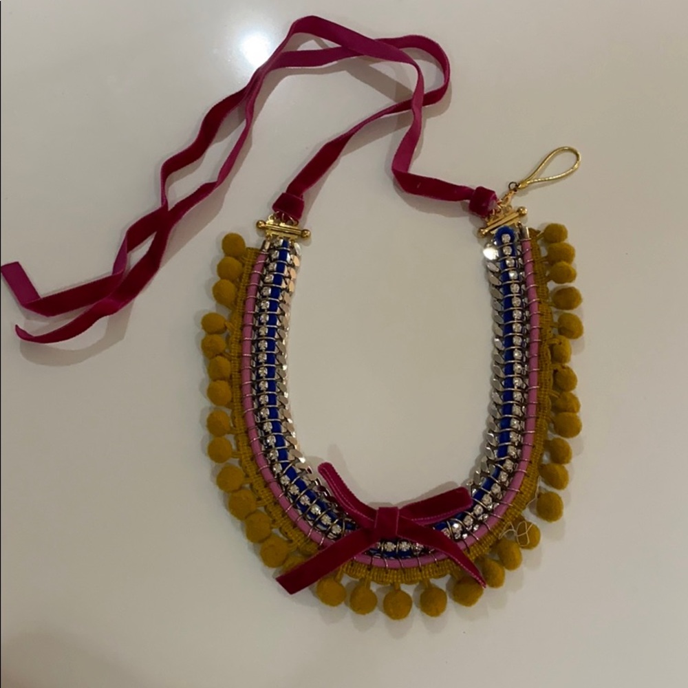 Statement bib necklace